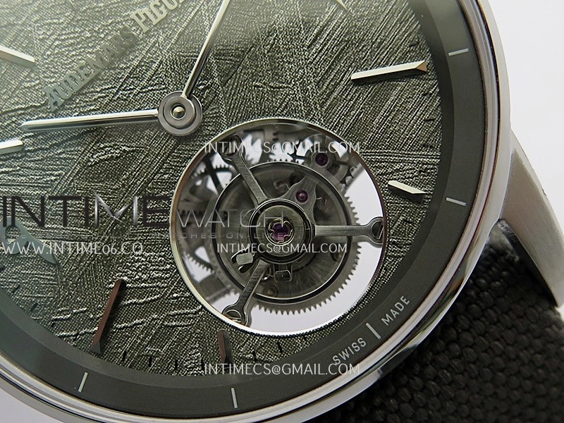 Code 11.59 Tourbillon SS APPF Best Edition Meteorite Dial On Gray Nylon Strap